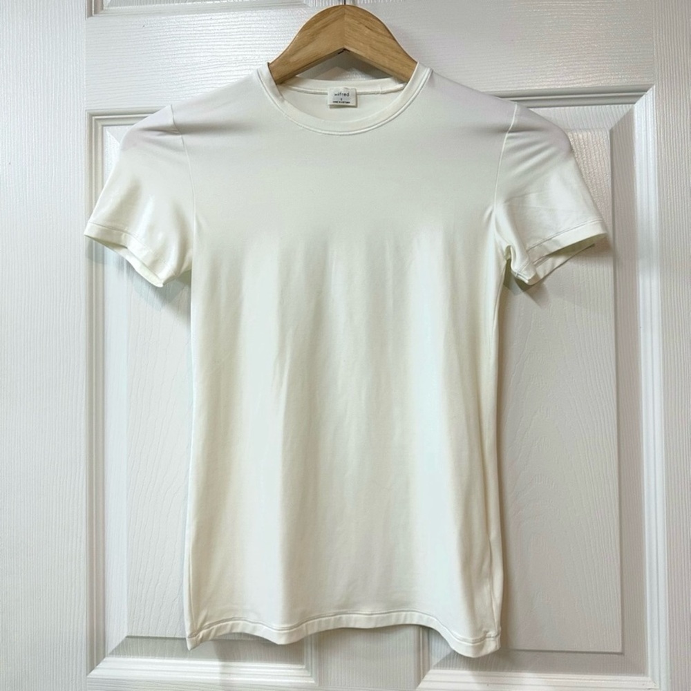 Aritzia Wilfred Emmer Shirt (Light Birch) Size Small